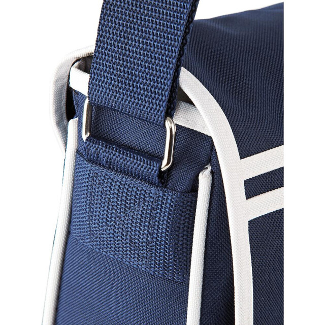 Bagbase Retroverstelbare boodschappentas (12 liter) UTFK223_frenchnavywhite large