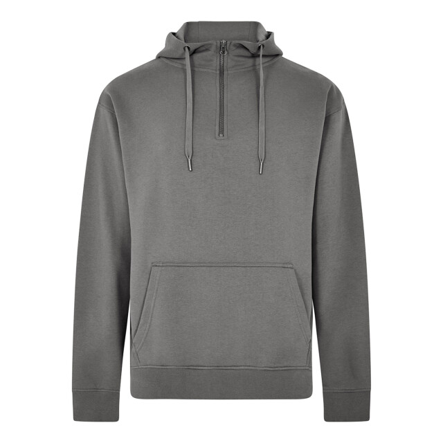 Kustom Kit Heren quarter zip regular hoodie UTFK2113_darkgrey large