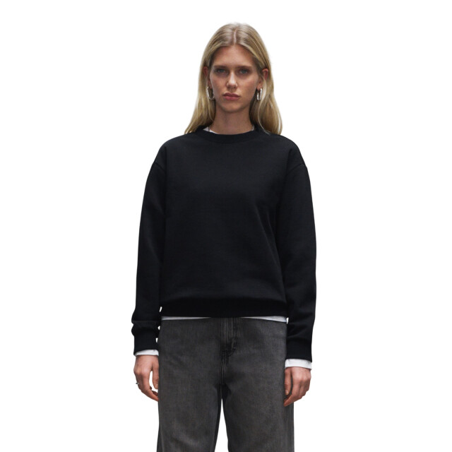 True Blanks Dames regular sweatshirt UTFK1864_black large