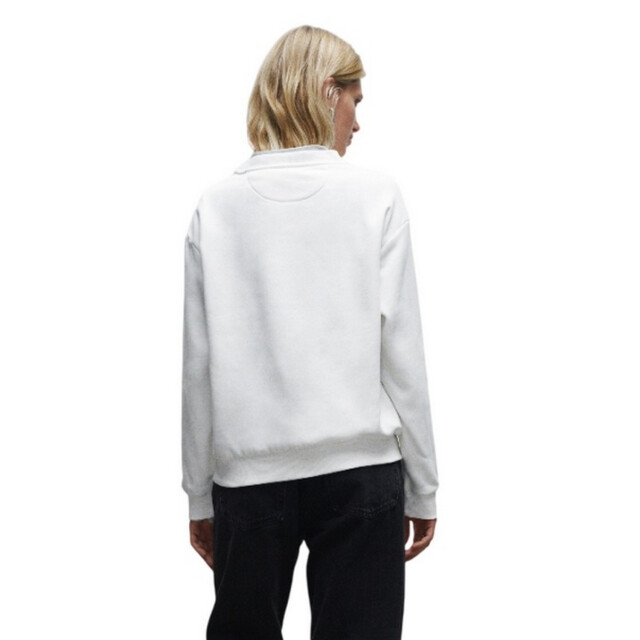 True Blanks Dames regular sweatshirt UTFK1864_offwhite large