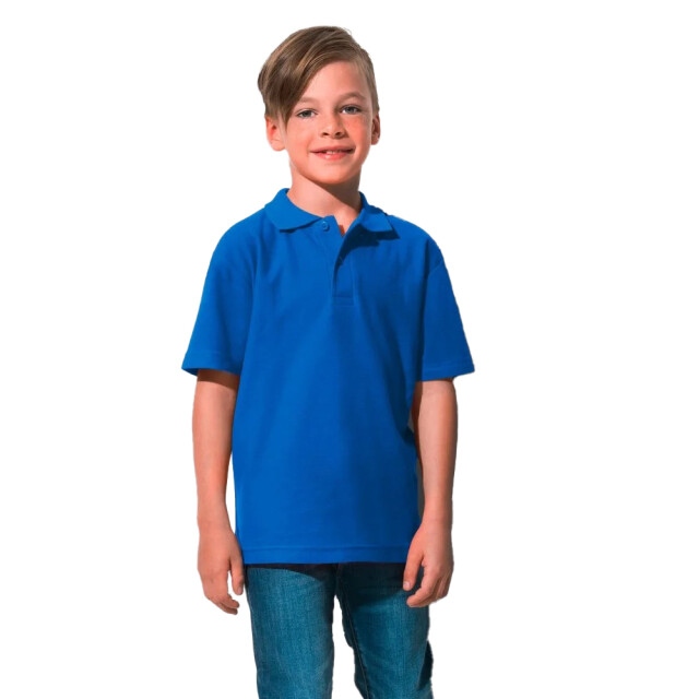 SG Katoenen poloshirt voor kinderen UTFK1820_royalblue large