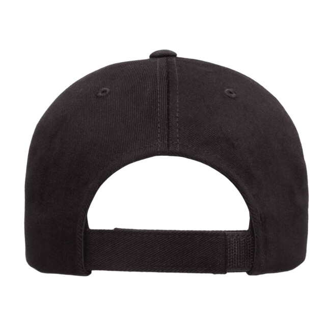Yupoong Geborsteld katoen twill midprofiel baseball cap UTFK2211_black large