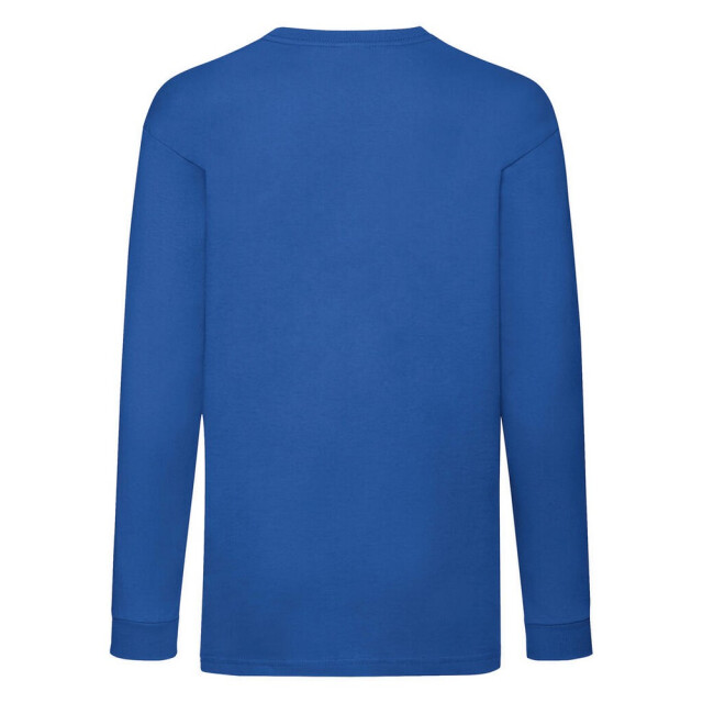 Fruit of the Loom Effen t-shirt met lange mouwen voor kinderen/kids UTFK2075_royalblue large