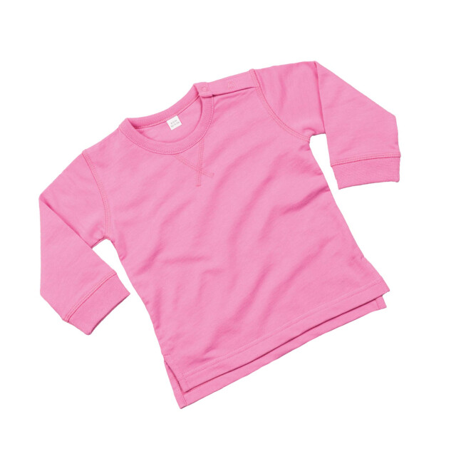 Babybugz Effen babytrui UTFK2096_bubblegumpink large