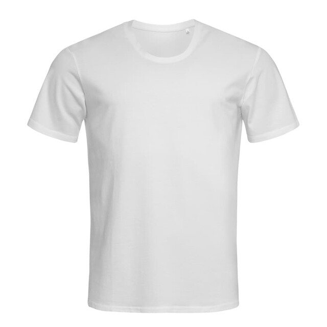 Stedman Stars Heren clive crew neck relaxed fit t-shirt UTFK2022_white large