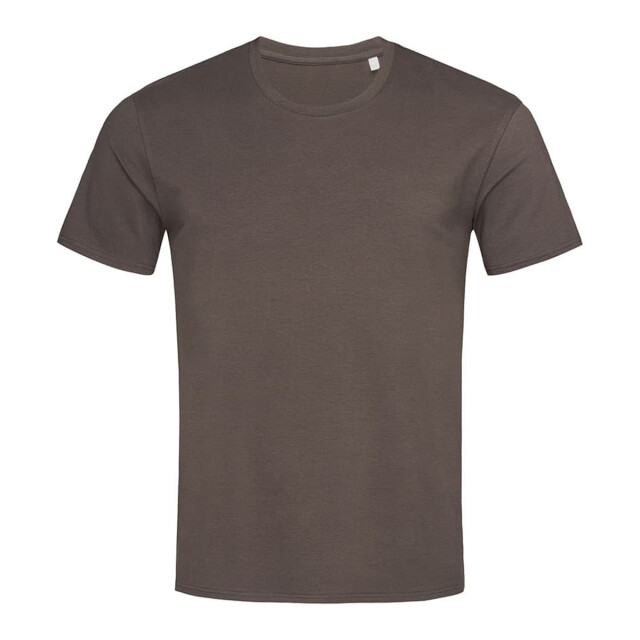 Stedman Stars Heren clive crew neck relaxed fit t-shirt UTFK2022_darkchocolate large