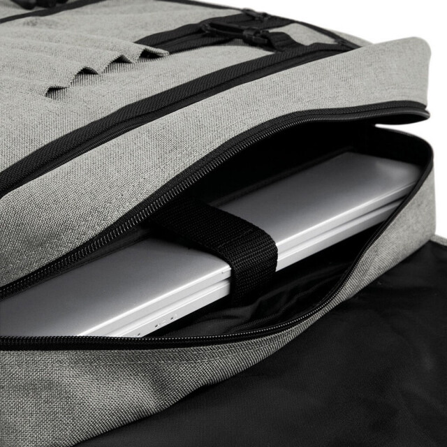 Bagbase Tweekleurige messenger bag UTFK2254_greymarl large