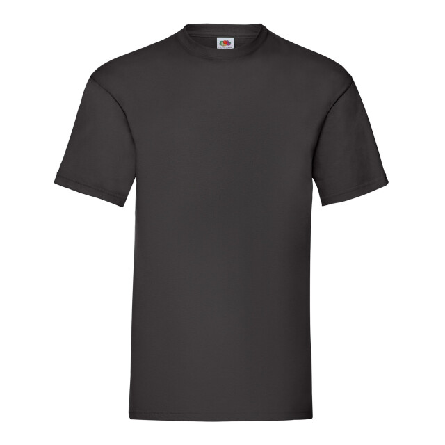 Fruit of the Loom Unisex adult waardevol t-shirt UTLT1940_black large