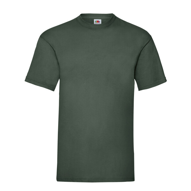 Fruit of the Loom Unisex adult waardevol t-shirt UTLT1940_bottlegreen large