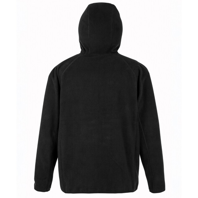 Result Heren microfleece recycled full zip hoodie UTFK2054_black large