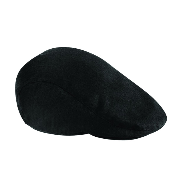 Beechfield Unisex vintage platte pet voor volwassenen UTFK2056_black large