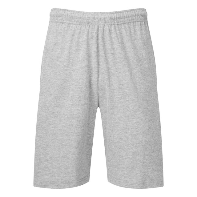 Fruit of the Loom Heren iconic 195 jersey shorts UTFK2197_heathergrey large
