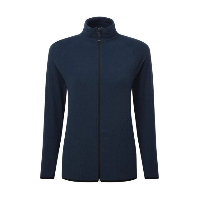 Signature Microfleece tagless fleecejack met rits voor dames UTFK1793_navy large