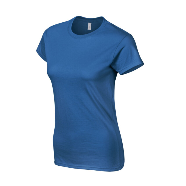 Gildan Dames ringspun cotton soft touch t-shirt UTFK2020_royalblue large