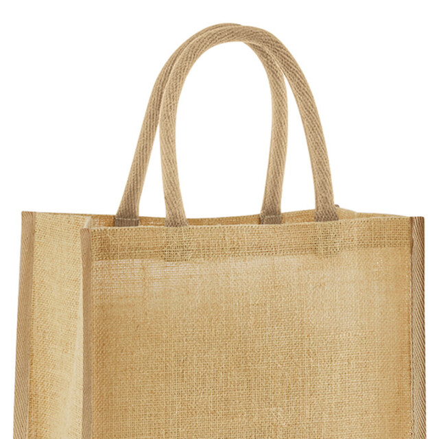 Westford Mill Mini gesteven jute cadeauzakje UTFK2052_natural large