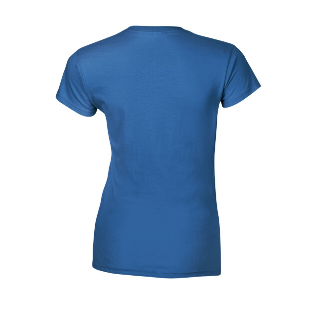 Gildan Dames ringspun cotton soft touch t-shirt UTFK2020_royalblue large