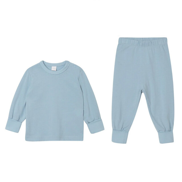 Babybugz Lange pyjamaset voor baby's UTFK2183_dustyblue large