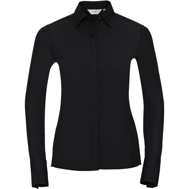 Russell Athletic Dames ultimate stretch shirt met lange mouwen UTFK1929_black large