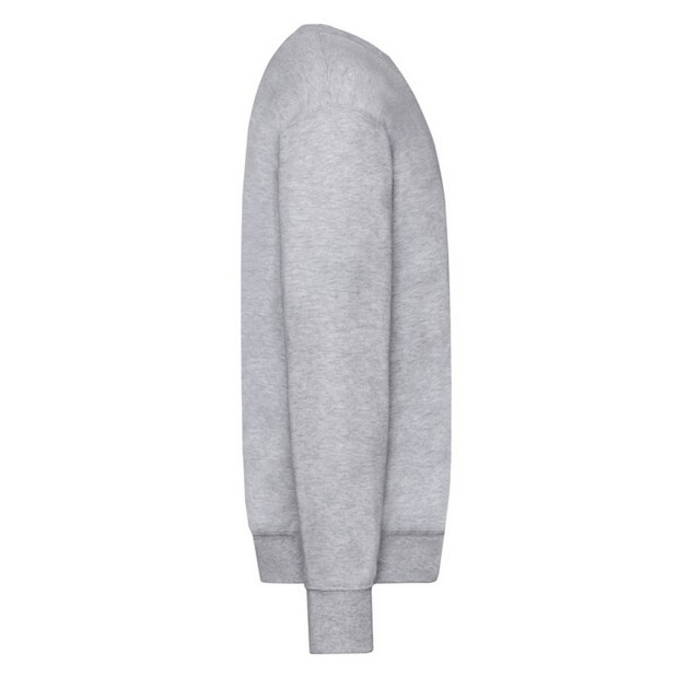 Fruit of the Loom Heren lichtgewicht set-in sweatshirt UTFK1988_heathergrey large