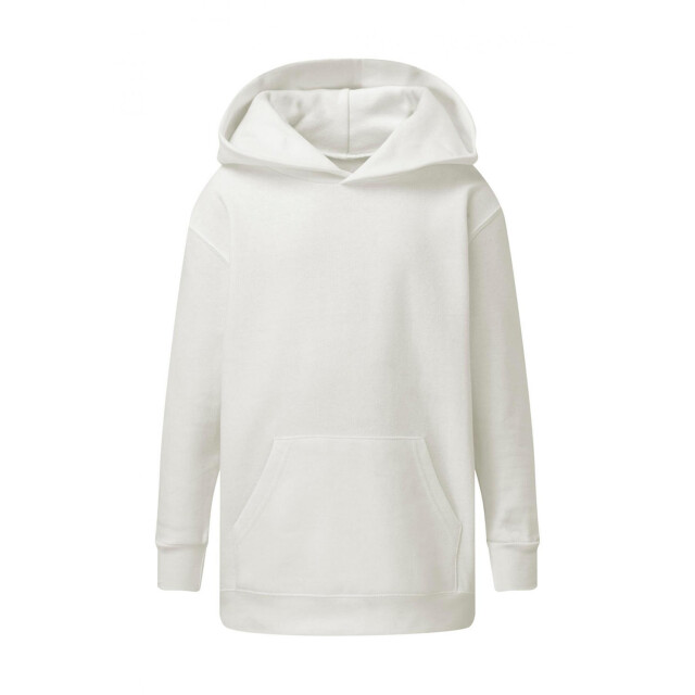 SG Kinderen/kinderen pullover hoodie UTFK1941_snowwhite large