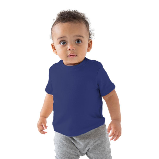 Babybugz T-shirt met korte mouwen voor baby's UTFK162_nauticalnavy large