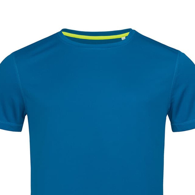 Stedman Stars Heren actief crew hals t-shirt UTFK1919_kingblue large