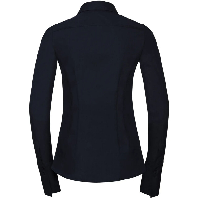Russell Athletic Dames ultimate stretch shirt met lange mouwen UTFK1929_brightnavy large