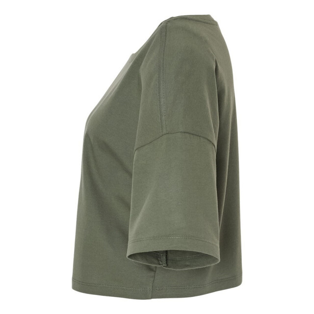 Bella + Canvas Dames jersey crop t-shirt UTFK1889_militarygreen large