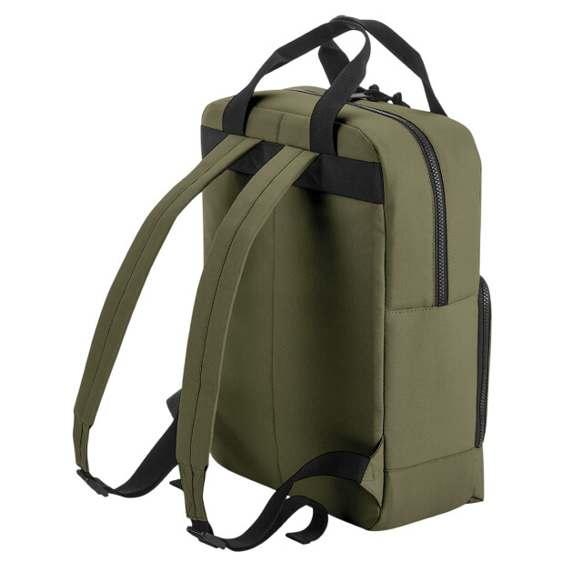 Bagbase Cooler gerecyclede rugzak met dubbele handgrepen UTFK1924_militarygreen large