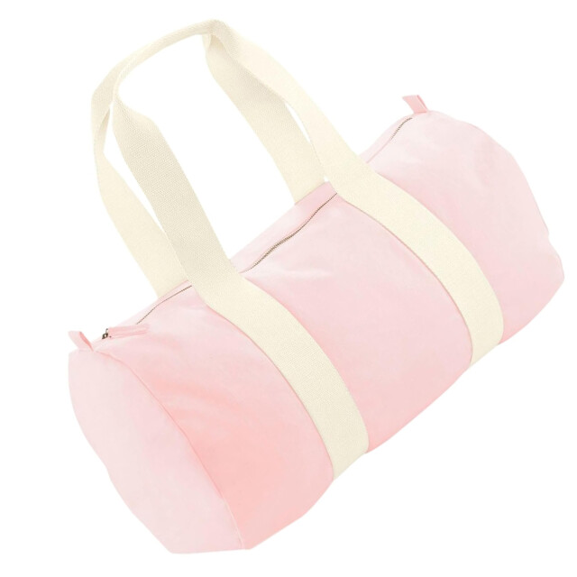 Westford Mill Earthaware organische duffeltas UTFK1867_pastelpink large