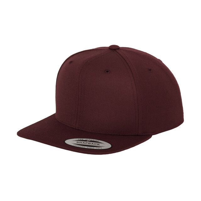 Yupoong Klassieke snapback cap UTFK1901_maroon large