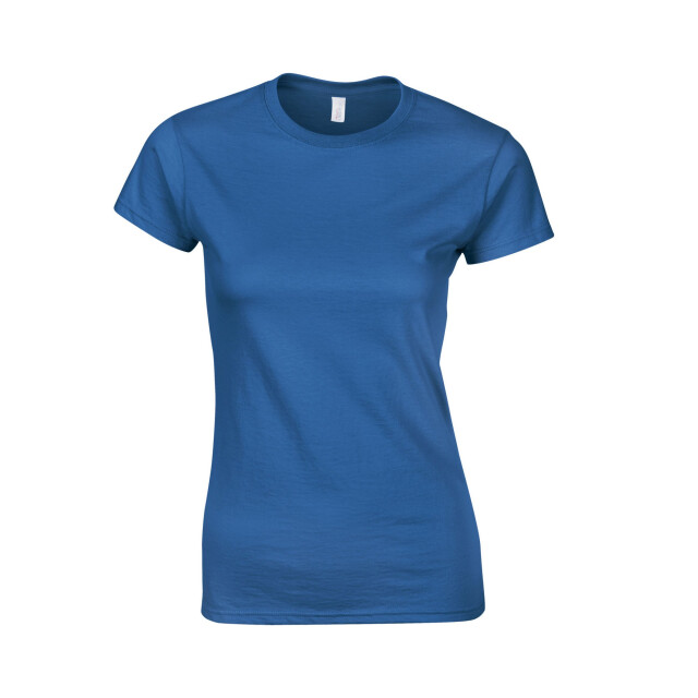 Gildan Dames ringspun cotton soft touch t-shirt UTFK2020_royalblue large