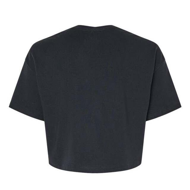 Bella + Canvas Dames jersey crop t-shirt UTFK1889_black large