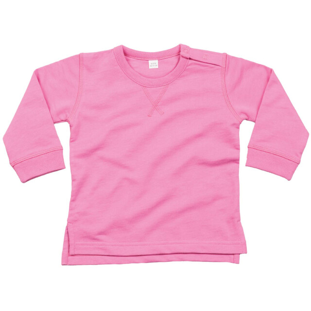 Babybugz Effen babytrui UTFK2096_bubblegumpink large
