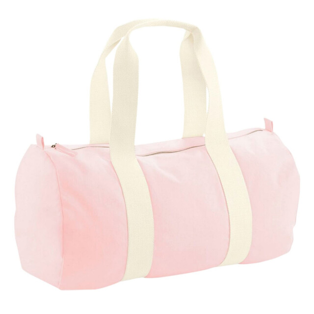 Westford Mill Earthaware organische duffeltas UTFK1867_pastelpink large