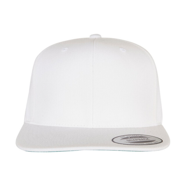 Yupoong Klassieke effen snapback cap UTFK1839_white large