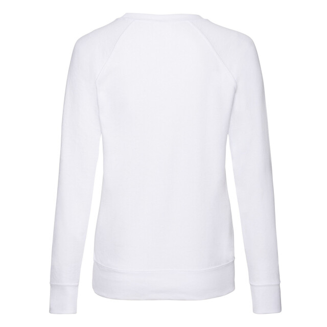 Fruit of the Loom Dames lichtgewicht raglan trui UTFK1925_white large