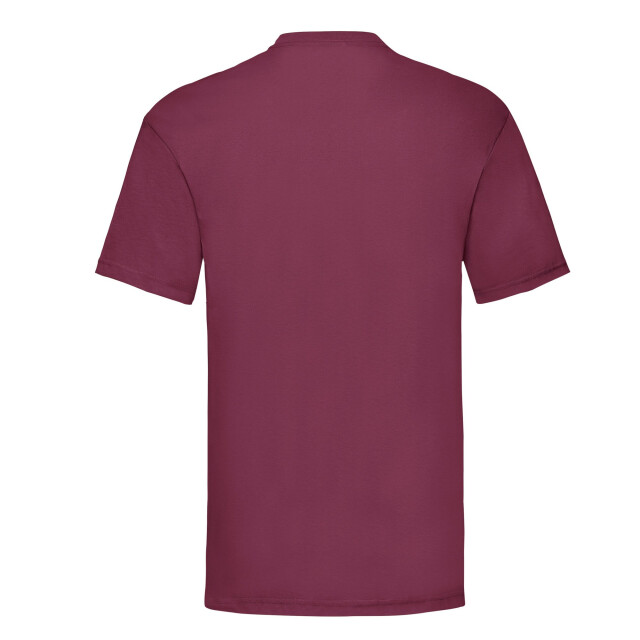 Fruit of the Loom Heren valueweight t-shirt UTFK1802_burgundy large