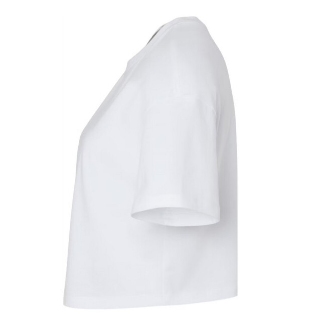 Bella + Canvas Dames jersey crop t-shirt UTFK1889_white large