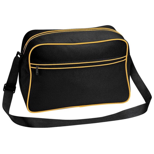 Bagbase Retroverstelbare schoudertas (18 liter) UTFK182_blackgold large