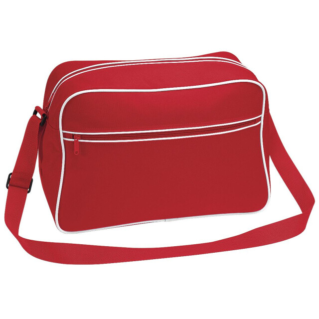 Bagbase Retroverstelbare schoudertas (18 liter) UTFK182_classicredwhite large