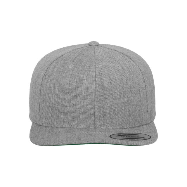 Yupoong Klassieke effen snapback cap UTFK1839_heather large