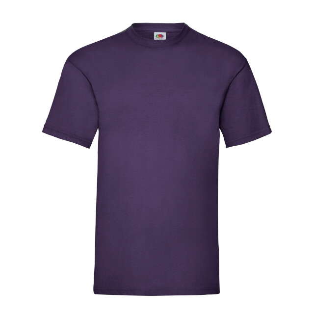 Fruit of the Loom Unisex adult waardevol t-shirt UTLT1940_purple large