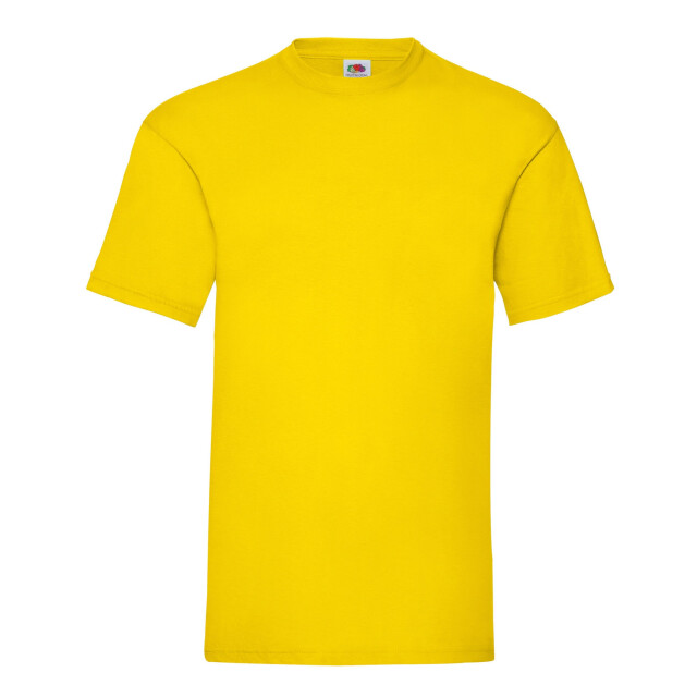 Fruit of the Loom Unisex adult waardevol t-shirt UTLT1940_yellow large
