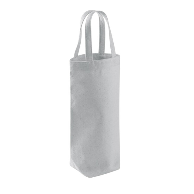 Westford Mill Katoen canvas fairtrade 2l flessentas UTFK1871_lightgrey large