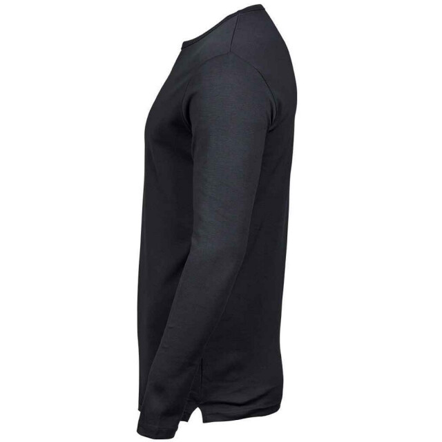 Tee Jays Heren t-shirt met lange mouwen in elkaar grijpend UTFK1763_darkgrey large