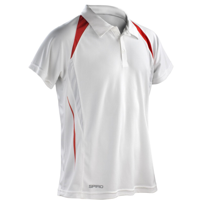 Spiro Impact Heren team spirit poloshirt UTFK1585_whitered large