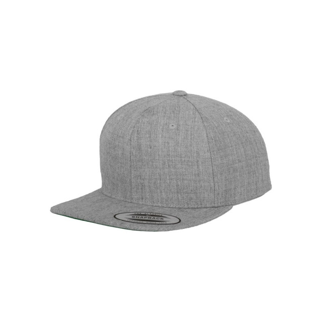 Yupoong Klassieke effen snapback cap UTFK1839_heather large