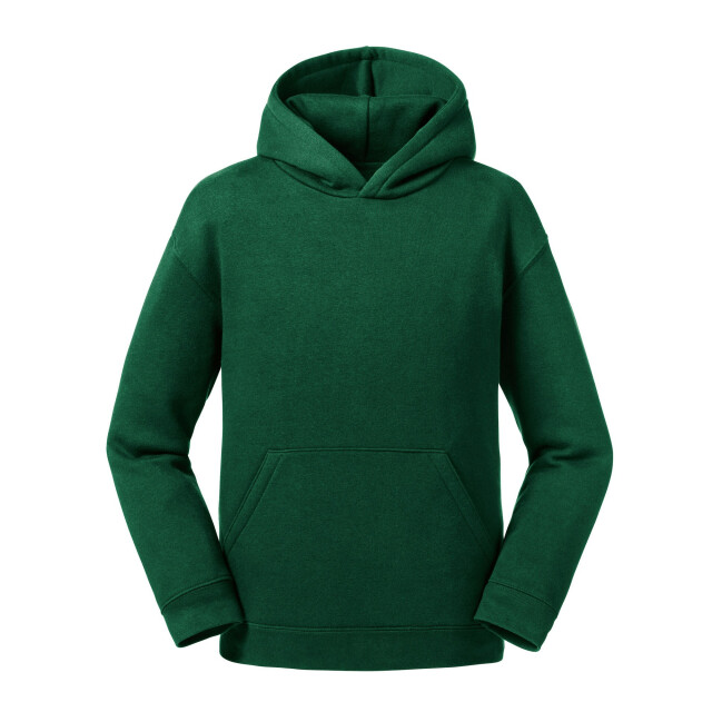 Russell Athletic Kinder/kinder authentieke hoodie met kap UTFK1762_bottlegreen large