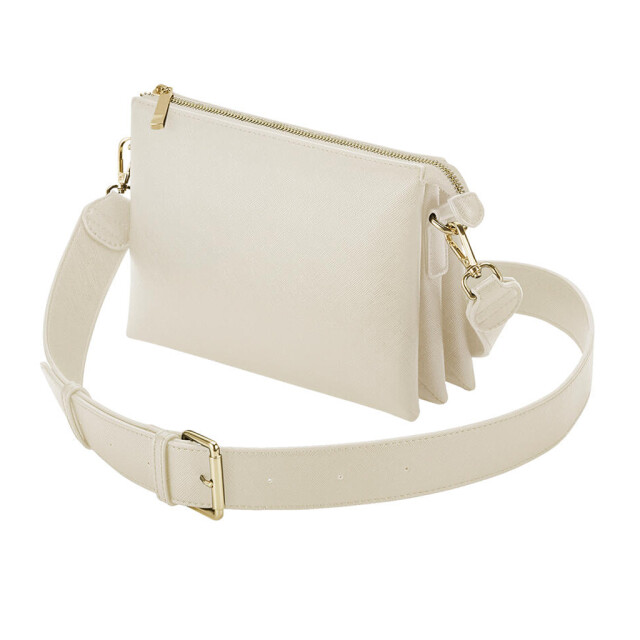 Bagbase Boutique zachte kruistas UTFK1748_oyster large
